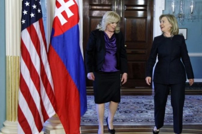 Radičová rokovala s Clintonovou