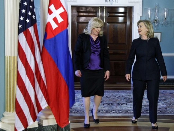 Radičová rokovala s Clintonovou