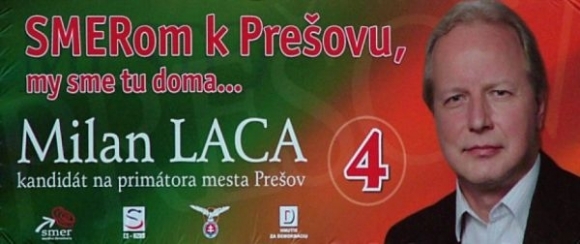 Voľby v Prešove - Billboardy