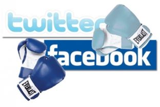 Twitter a Facebook