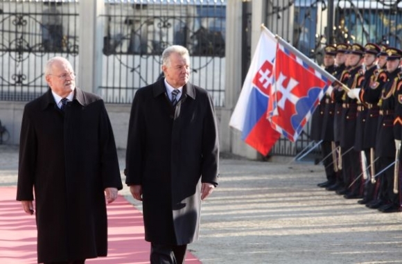 Maďarský prezident na Slovensku