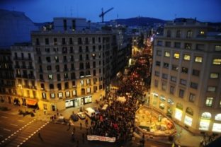 Španielsko, protest