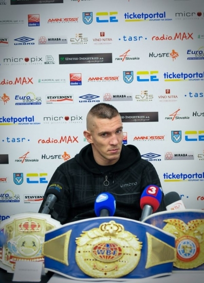 Tomáš Kid Kovács pred zápasom o titul WBO