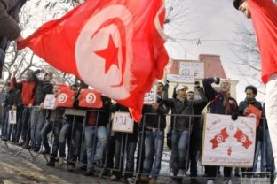 Tunisania demonštrovali aj v Bukurešti