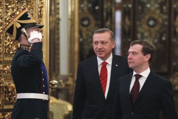 Erdogan, Medvedev