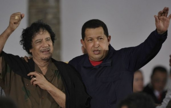 Hugo Chávez, Muammar Kaddáfí