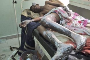 Jemen, muničný sklad