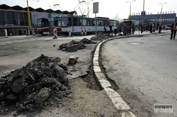 Košice pred šampionátom opravujú cesty a chodníky
