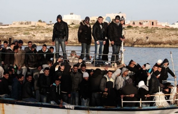 Lampedusa, imigranti
