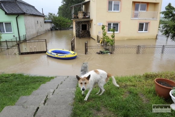 Slovensko sužujú povodne