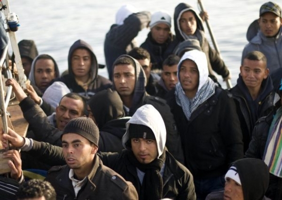 Utečenci, Lampedusa