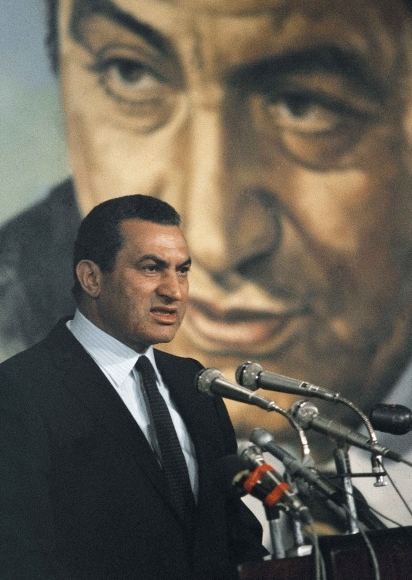 Bývalý diktátor Husní Mubarak