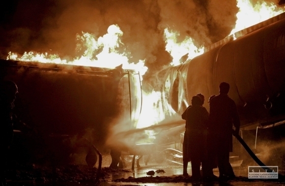 Ďalší útok na dodávky pre NATO a OSN