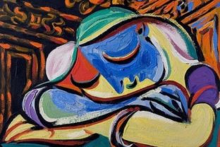 Jeune fille endormie, Picasso