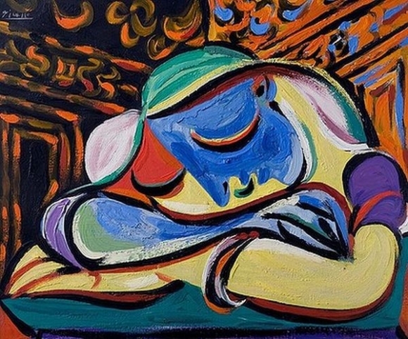 Jeune fille endormie, Picasso