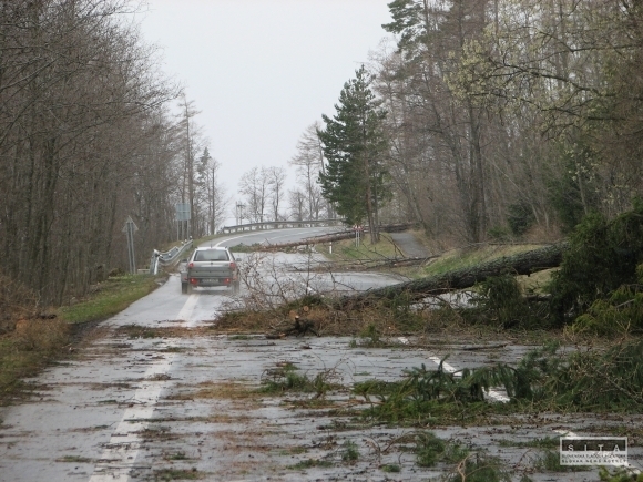 Víchrica v Tatrách