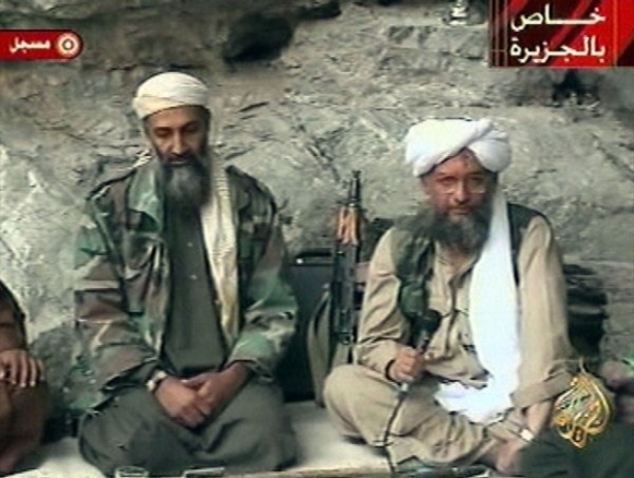 Ajmán al Zawáhirí, bin Ládin