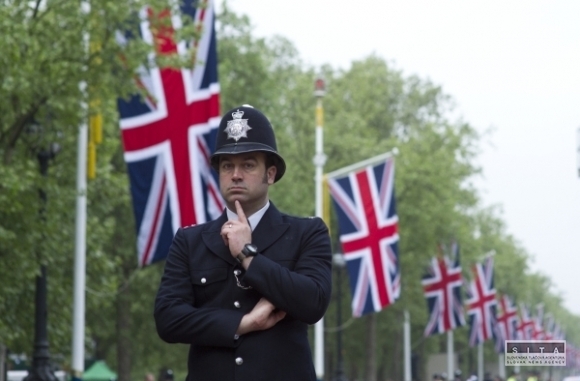 Londýn, policajt