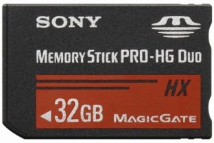 Memory Stick PRO HG Duo HX