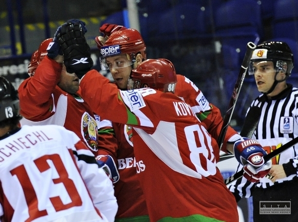 MS v hokeji : Bielorusko - Rakúsko 7:2