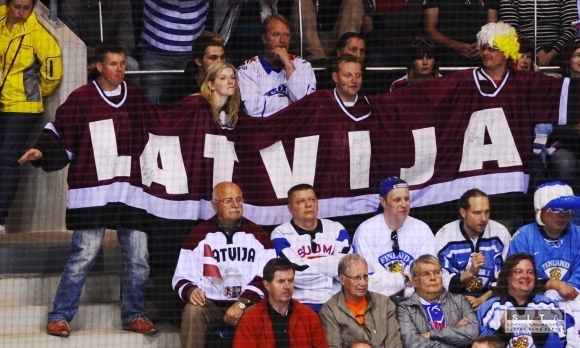 MS v hokeji : Lotyšsko - Fínsko