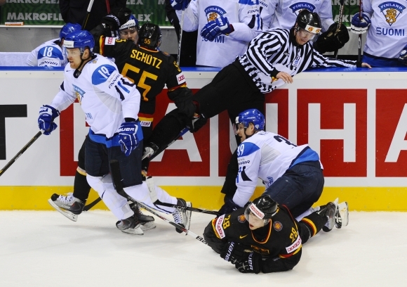 MS v hokeji: Nemecko - Fínsko