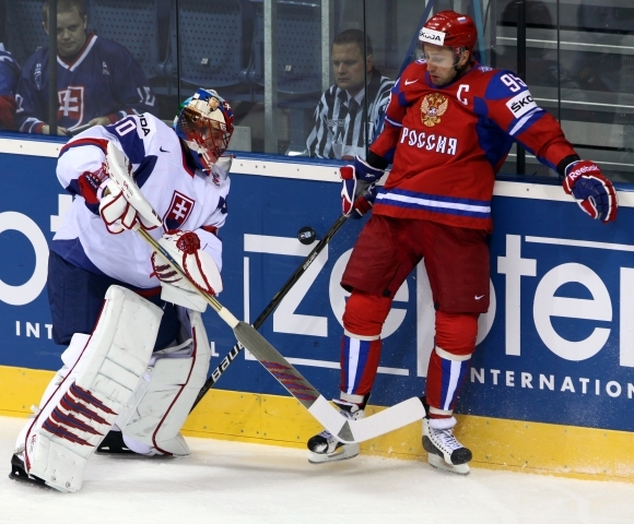 MS v hokeji : Rusko - Slovensko 4:3