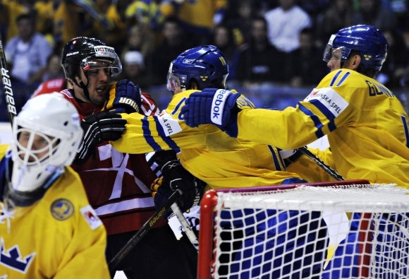 MS v hokeji: Švédsko - Švajčiarsko