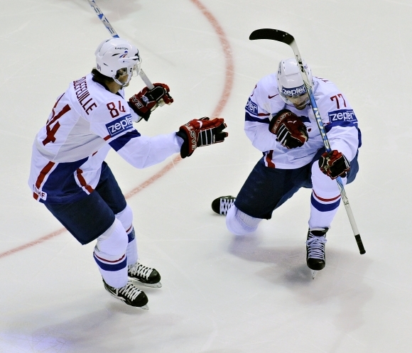 MS v hokeji: USA - Francúzsko