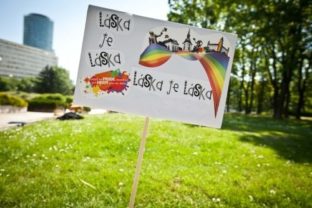 Protestné zhromaždenie o.z. Queer Leaders Forum a