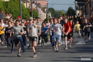 Večerný beh Prešovom, maratón, deti