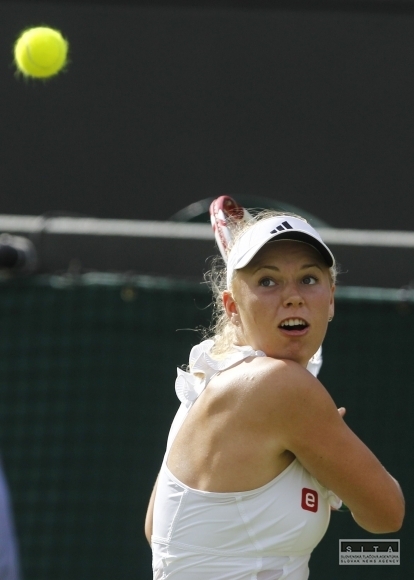 Dánska tenistka Caroline Wozniacka
