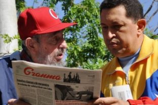 Fidel Castro, Hugo Chávez