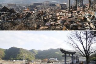 Japonsko tesne po zemetrasení a tsunami a dnes