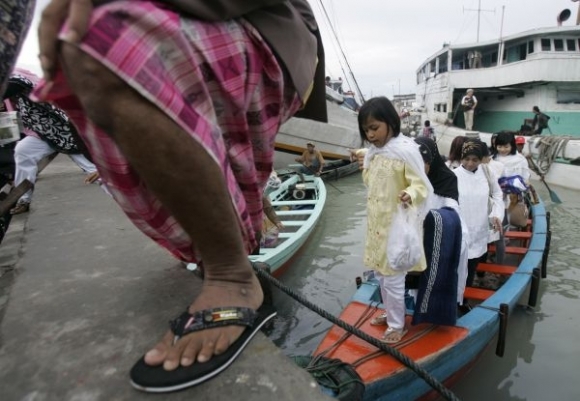 Loď, imigranti, Indonézia