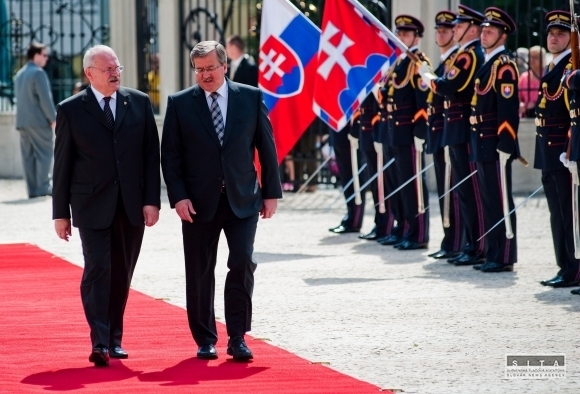 Prezident Poľska navštívil Bratislavu