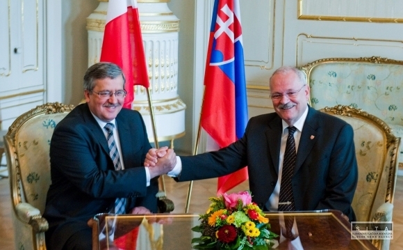 Prezident Poľska navštívil Bratislavu