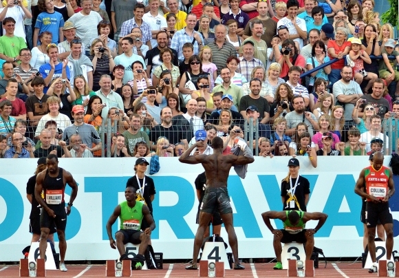 Usain Bolt v Ostrave