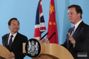 Wen Ťia pao, David Cameron