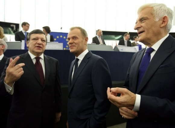 Barroso, Tusk, Buzek