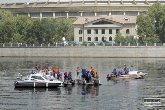 Havária lode v Moskve