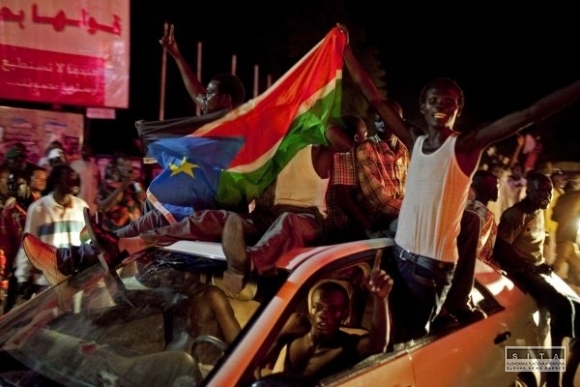 Oslavy v uliciach Južného Sudánu