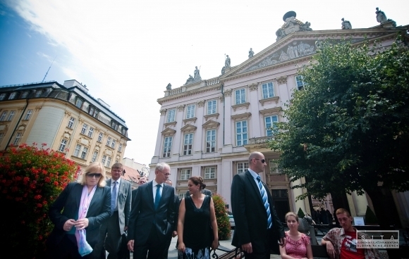 Prezident EÚ Van Rompuy navštívil Bratislavu