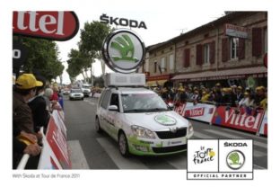 ŠKODA karavána TdF