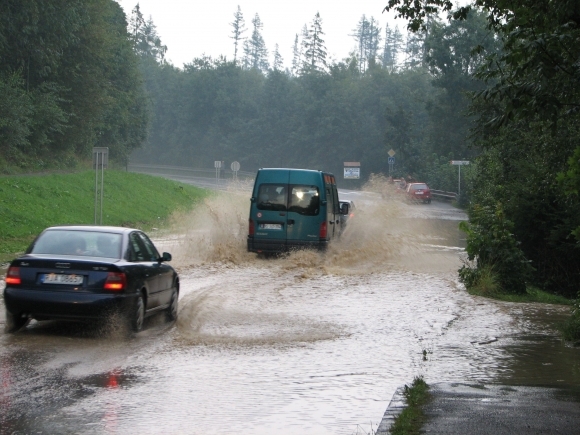 Prívalové dažde na Spiši - august 2011