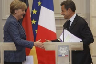 Sarkozy, Merkelová