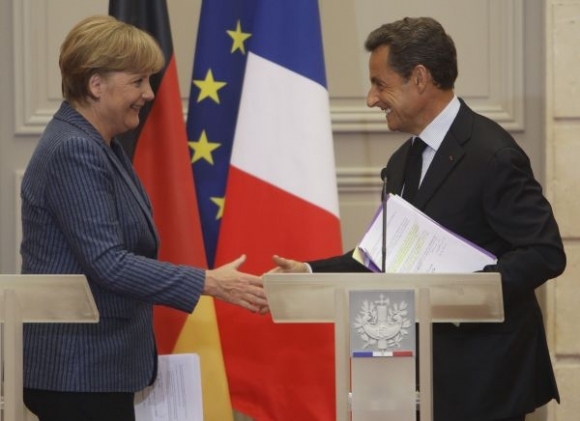 Sarkozy, Merkelová