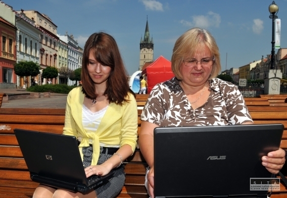 Bezplatný internet priamo v centre Prešova