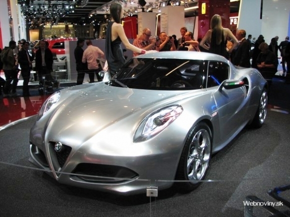 Alfa Romeo 4C - stále iba ako koncept