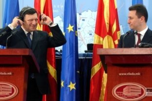 Barroso podporil Macedónsko na ceste k EÚ